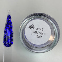 Load image into Gallery viewer, #149 Midnight Rain | Glitter acrylic
